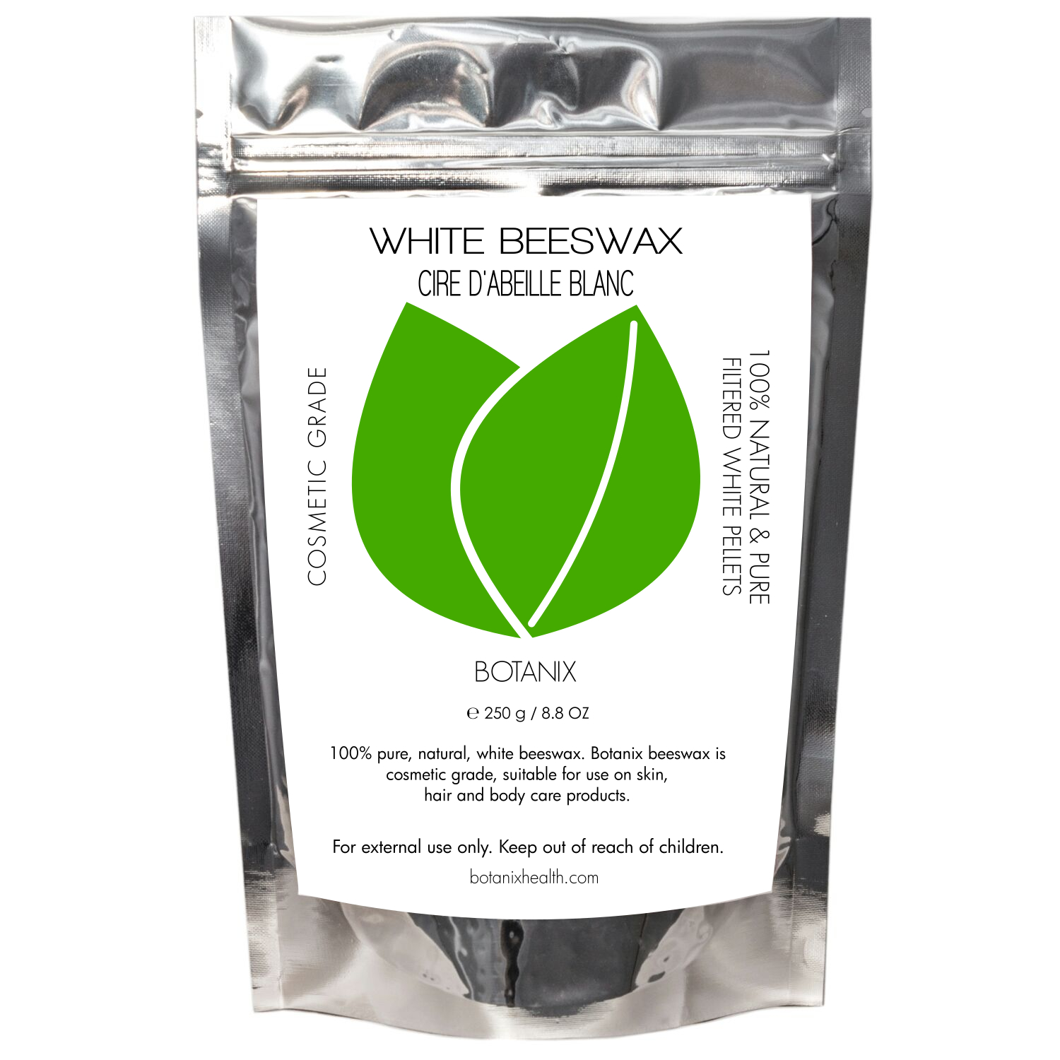 TooGet Pure White Beeswax Pellets, Natural Beeswax Beads, Beeswax Pastilles - Premium Quality, Cosmetic Grade - 14 oz
